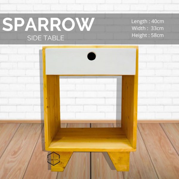 Sparrow Mid-Century Modern Side Table