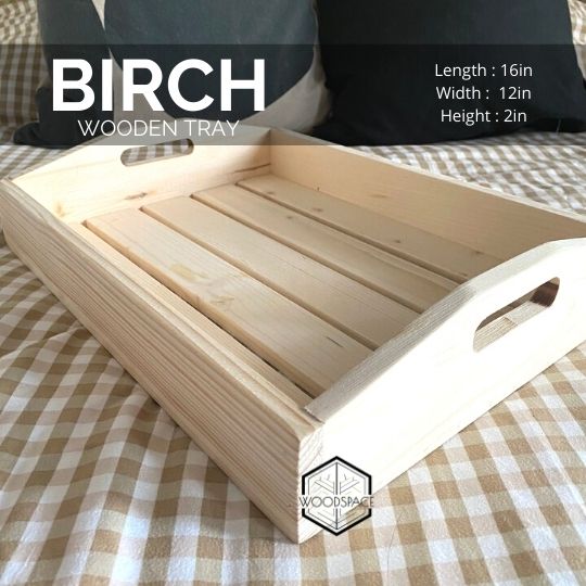 Birch Wooden Tray