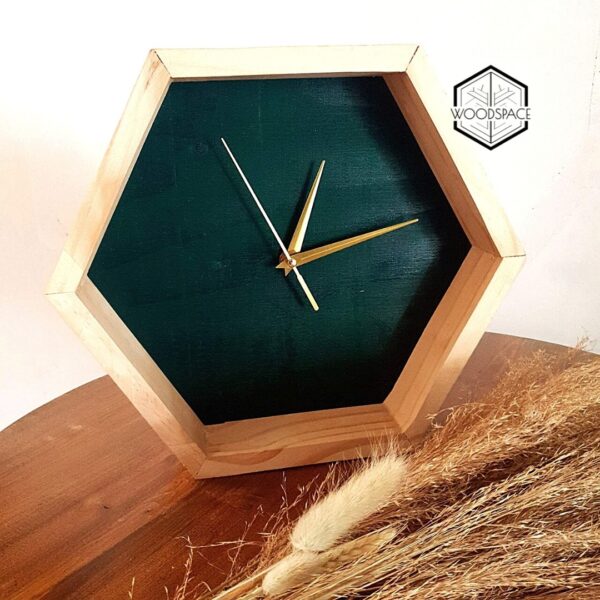 Marlow Hexagon Clock - Image 2