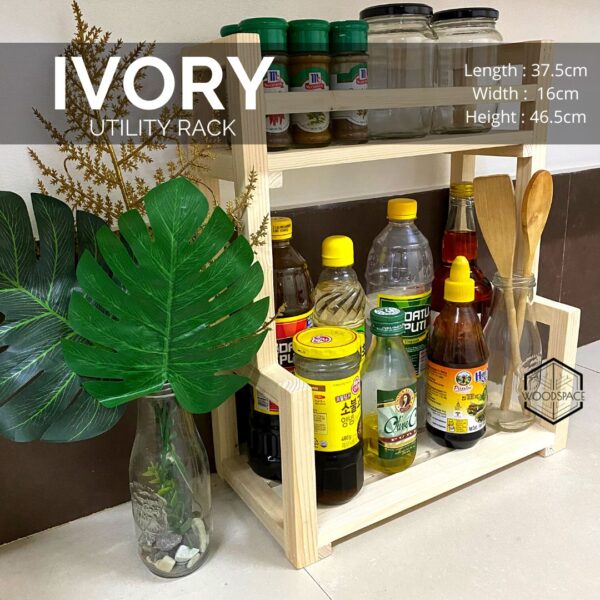 Ivory Utility Rack
