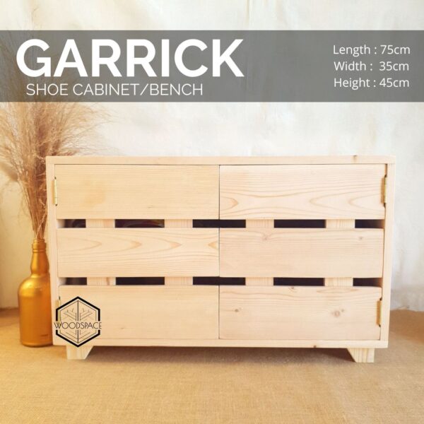 Garrick Shoe Cabinet
