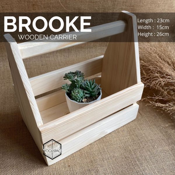 Brooke Wooden Carrier