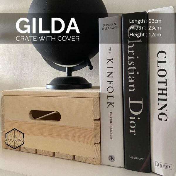 Gilda Crate with Cover