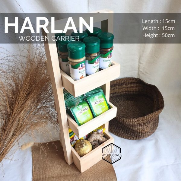 Harlan Wooden Carrier