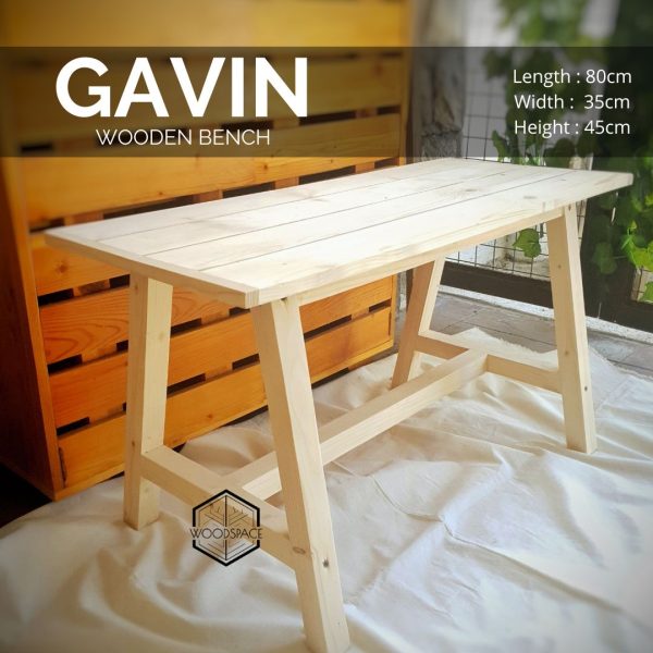 Gavin Wooden Bench